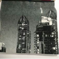 Шторы римские с рисунком ФОТО 1