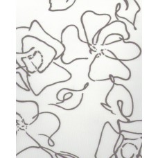 Ролеты тканевые Флора цвет серый